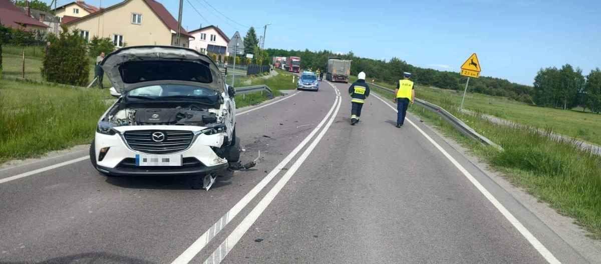 Zaśnięcie prawdopodobną przyczyną zderzenia w Gniewczynie Trynieckiej