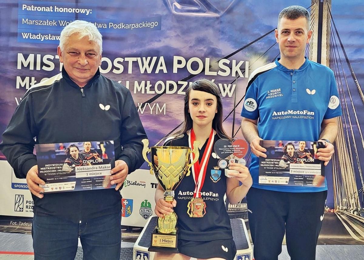 Ola Makar mistrzynią Polski młodziczek!
