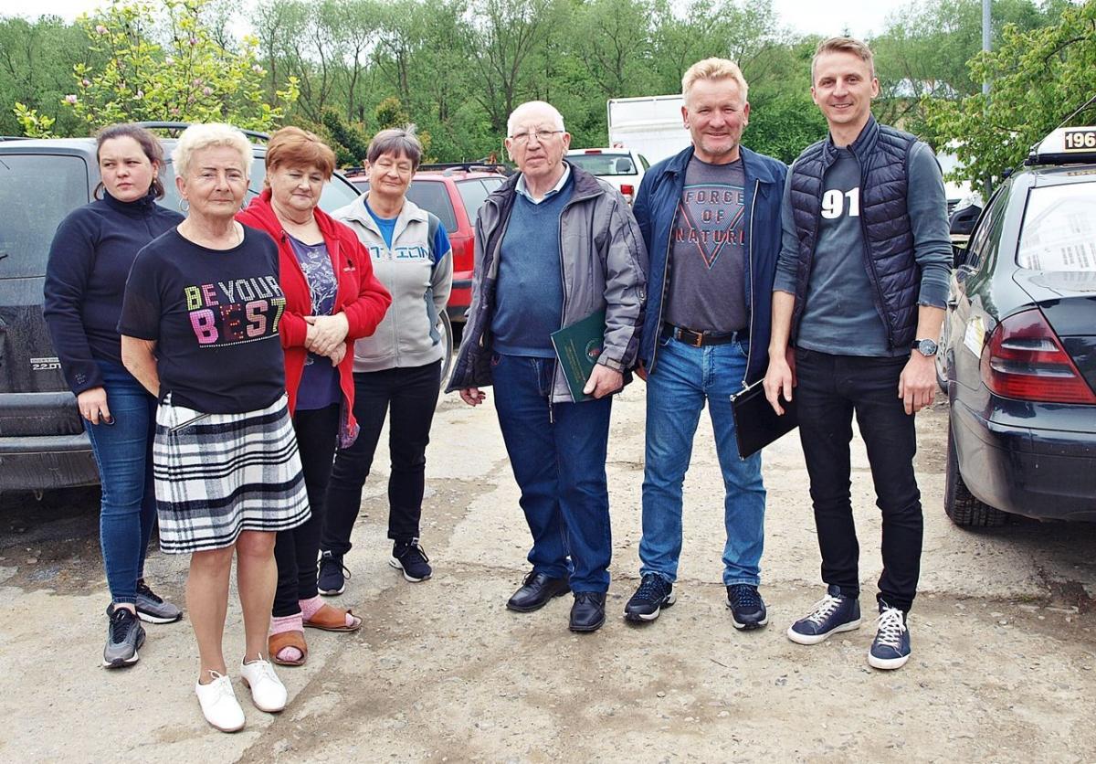 Sięgacz na Sucharskiego do naprawy. Zgoda buduje! [ZDJĘCIA]