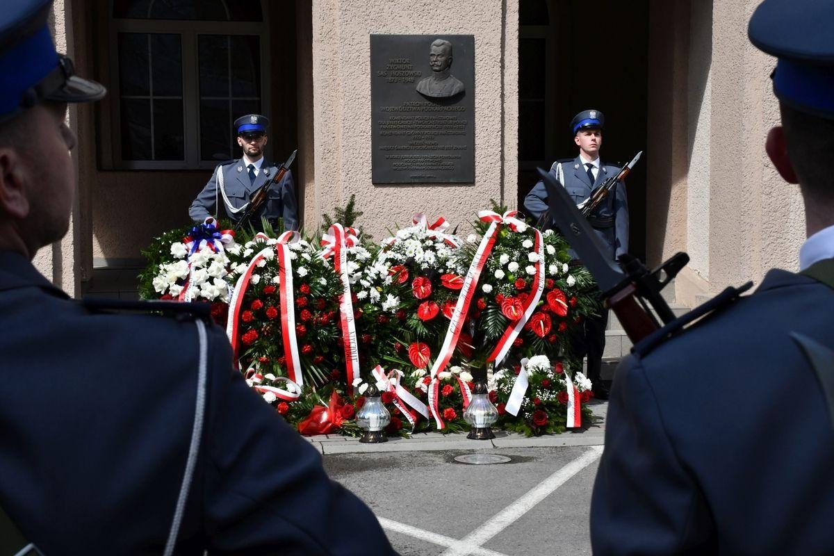 Świętowali 150. urodziny patrona podkarpackiej policji