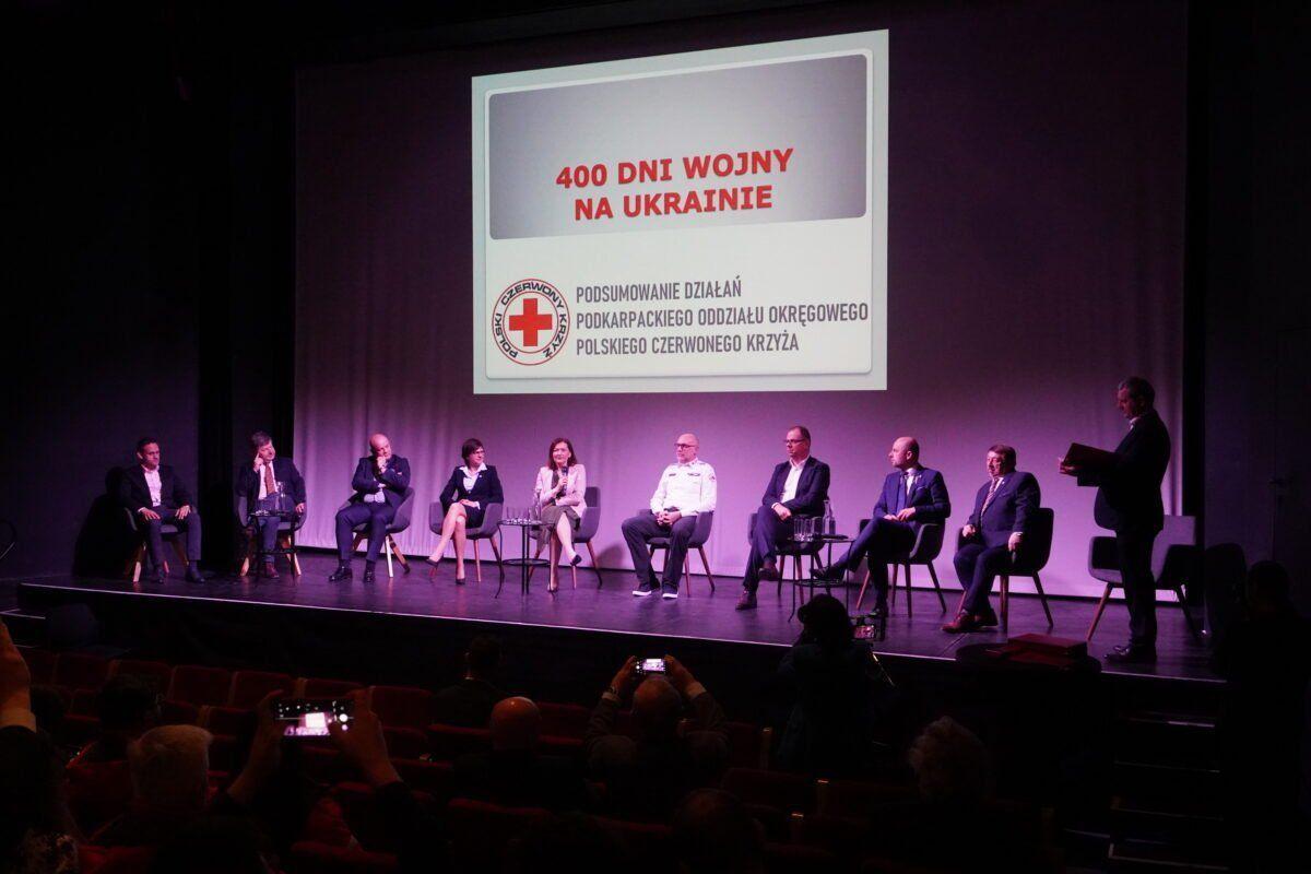 Podkarpacki Oddział Okręgowy PCK pomoc podsumował i za nią dziękował