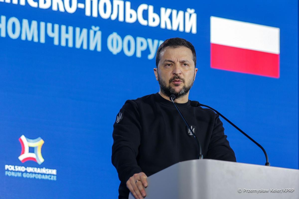 Wołodymyr Zełeński: Drogi Reszowie, Przemyślu! Dziękuję wam za to, że ukraińskie dzieci mogą żyć w szacunku