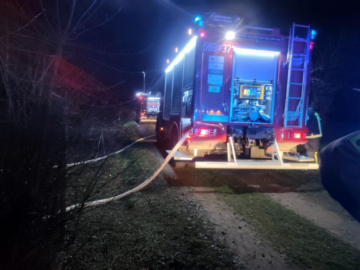 Tragiczny pożar w Kozłówku w powiecie strzyżowskim. Zginęła 35-latka