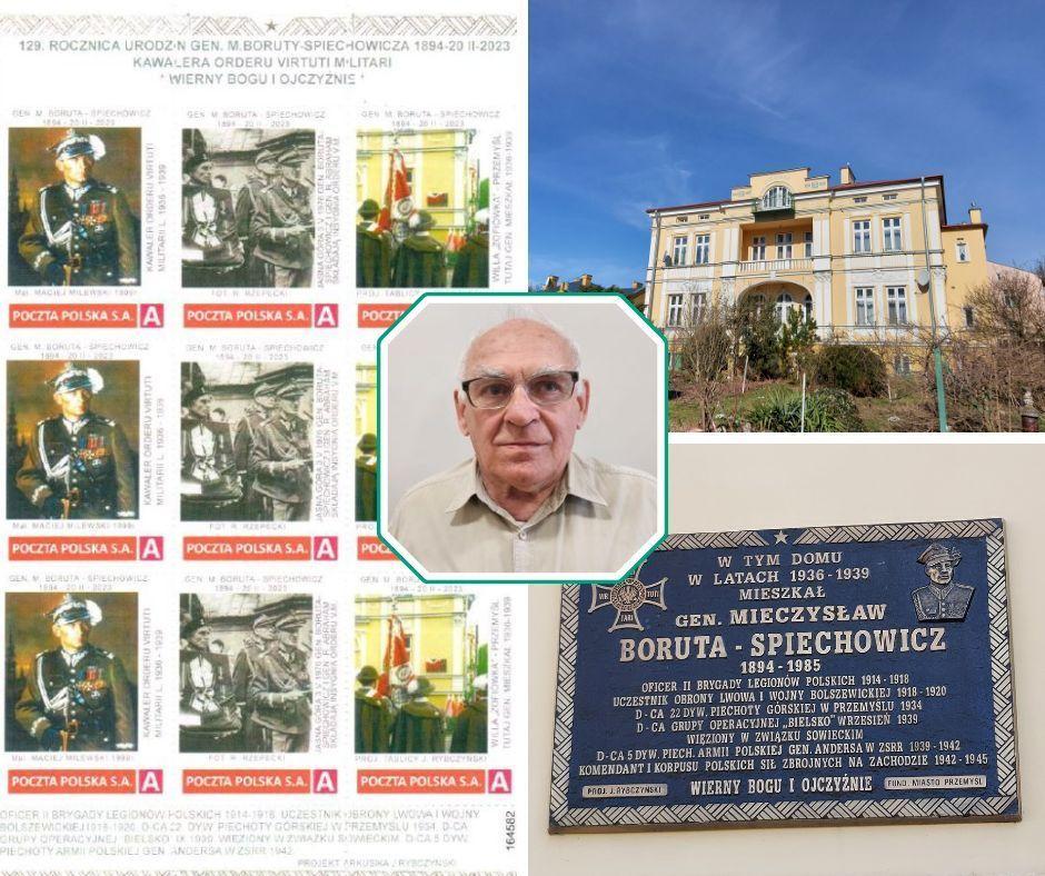 Józef Rybczyński uhonorował gen. Borutę-Spiechowicza