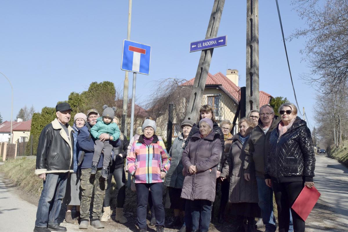 Droga na Radosnej w Przemyślu pęka i się osuwa [WIDEO]