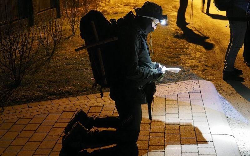 W ciszy, skupieniu i modlitwie. Pątnicy znów wyruszą z Jarosławia na nocną wyprawę 