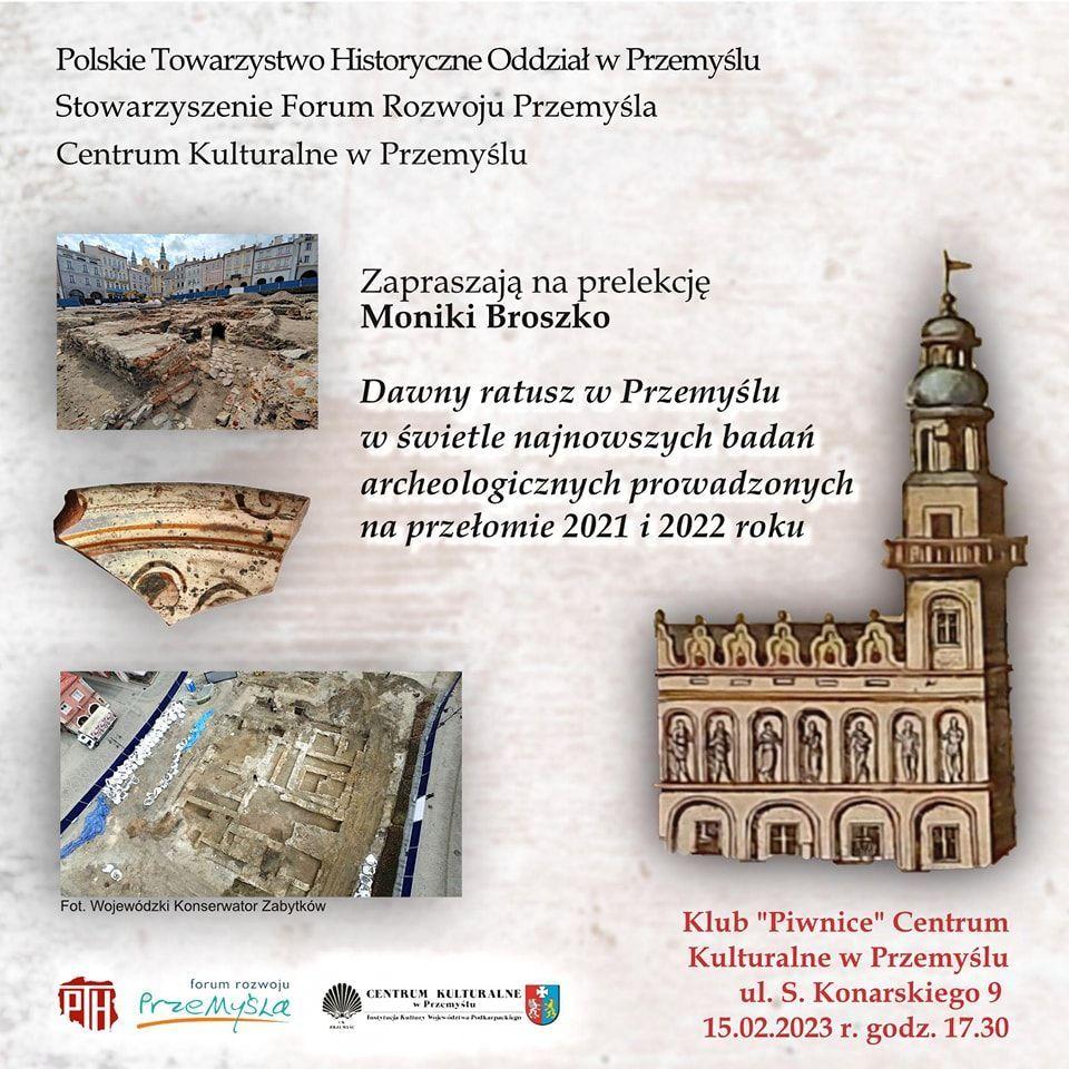 Poznaj historię starego przemyskiego ratusza. Zapraszamy na prelekcję!