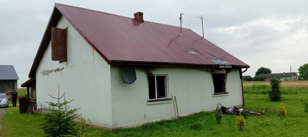 Tragiczny pożar w Cewkowie 