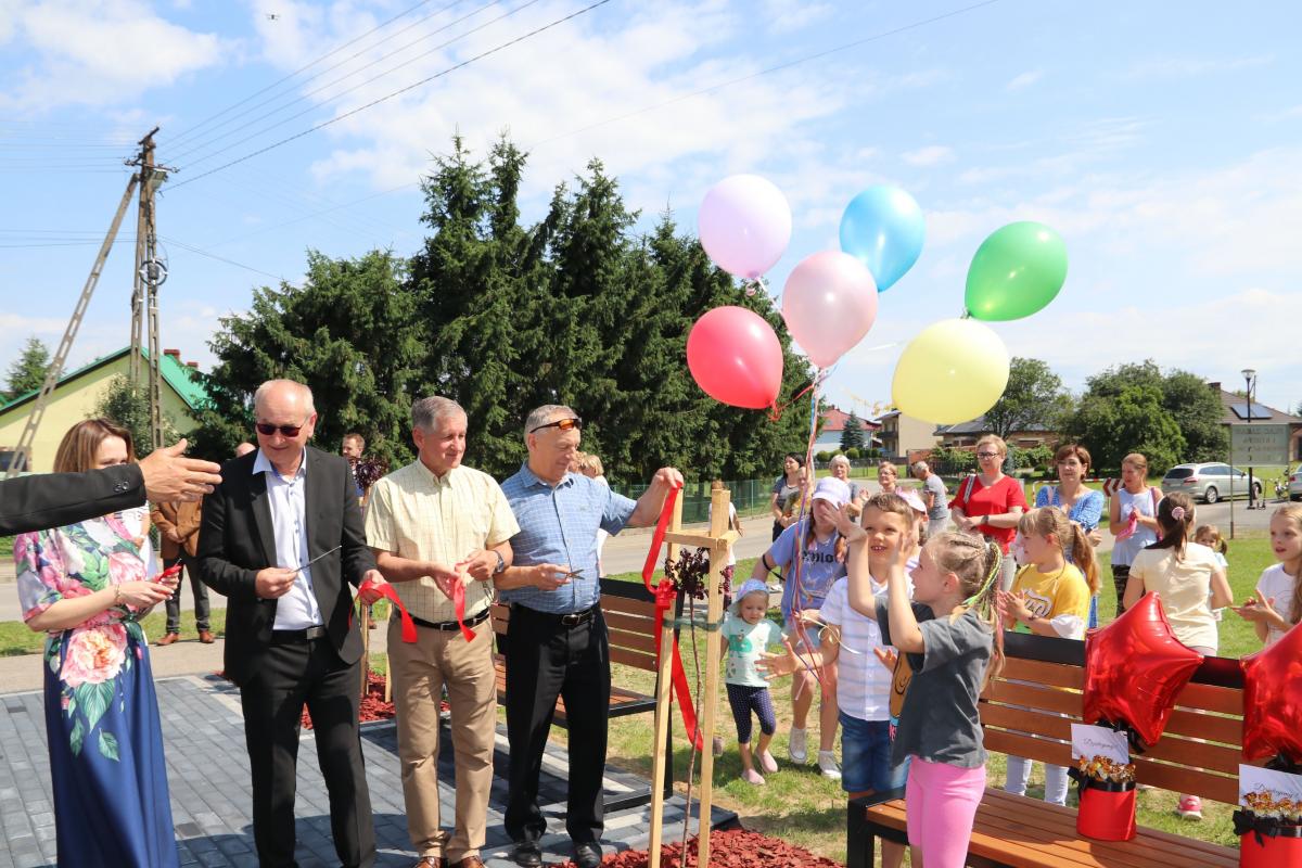 Strefa rekreacyjna w Tryńczy uroczyście otwarta!