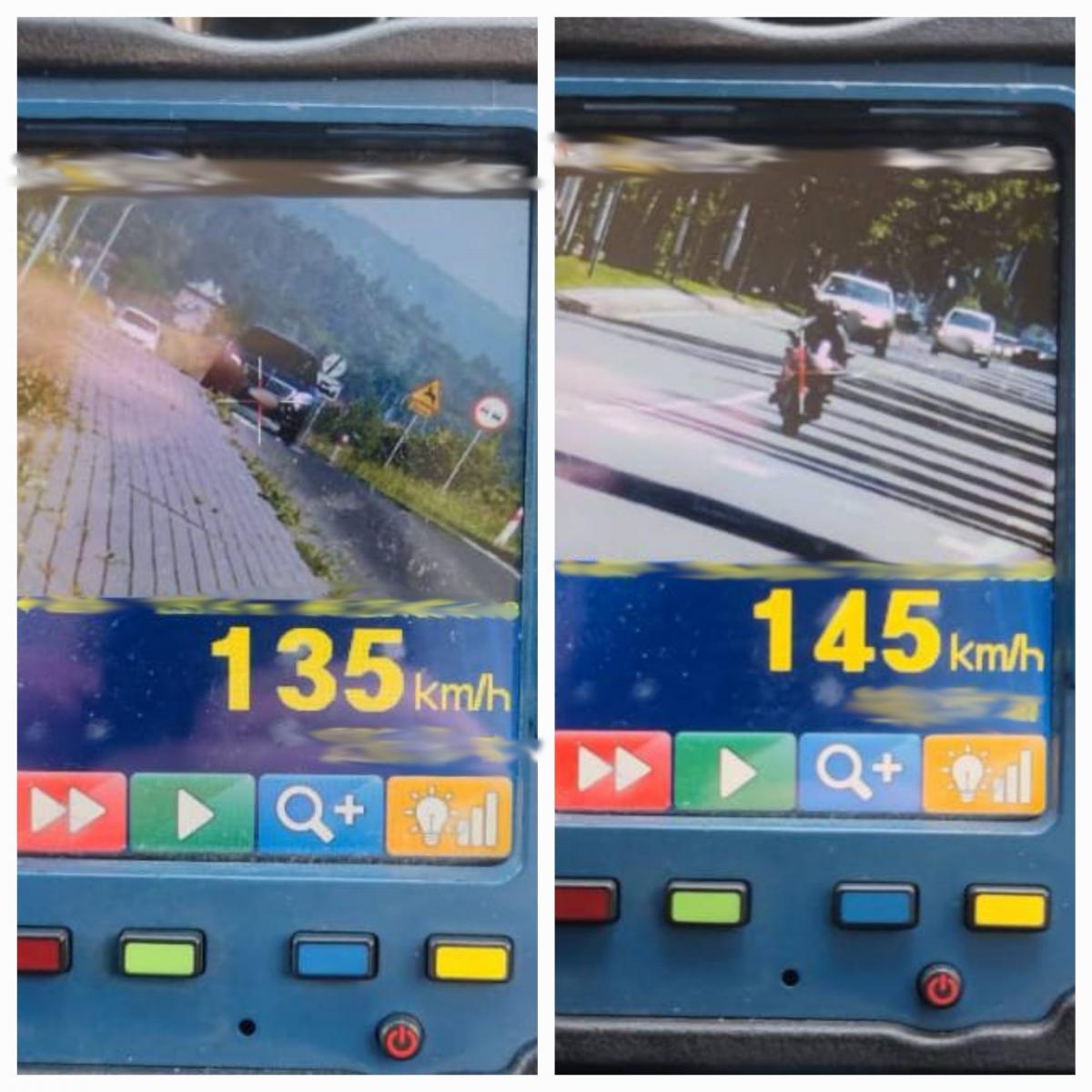 135km/h i więcej na liczniku w terenie zabudowanym 