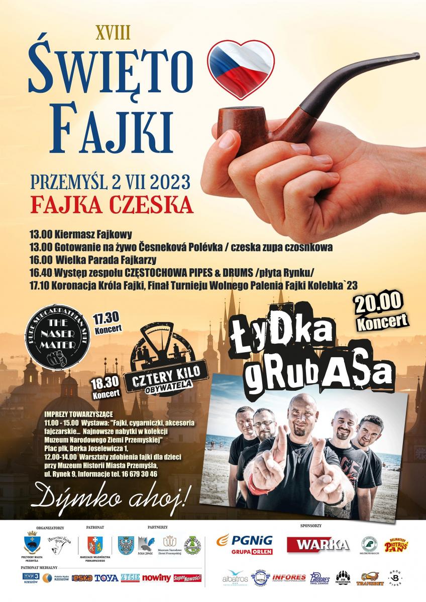 Fajczarze znowu zjadą nad San. Łydka Grubasa na finał Święta Fajki 2023!