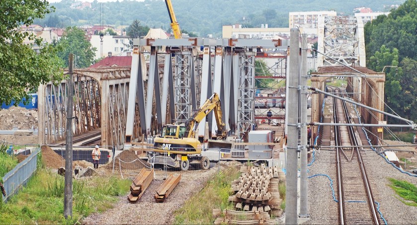 Nowy most będzie gotowy pod koniec roku! Do Przemyśla zawita pendolino?