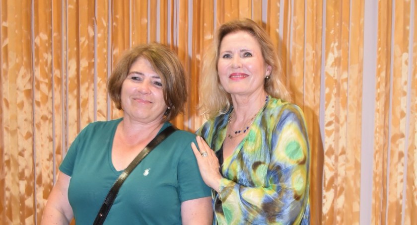 Aktorka Grażyna Szapołowska z wizytą w Grzęsce