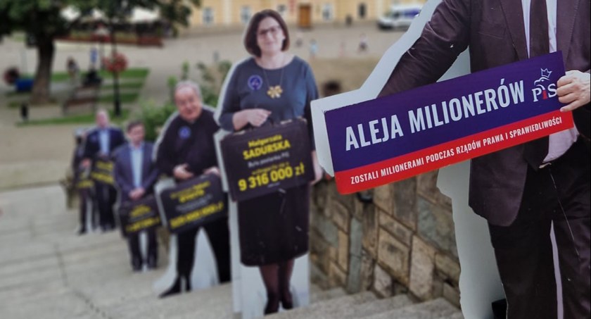Były „tłuste koty”, jest i „aleja milionerów”