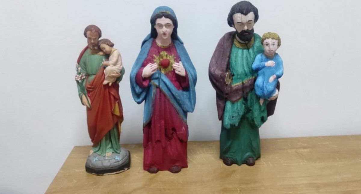 Kobieta kradła sakralne figury z przydrożnych kapliczek
