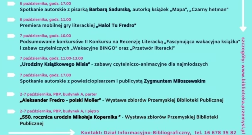Festiwal książki w PBP trwa