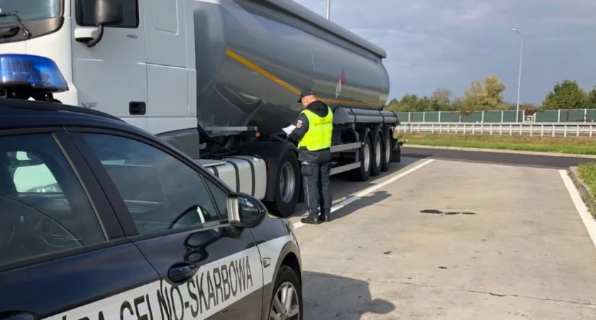 20 ton nielegalnie przewożonego gazu 