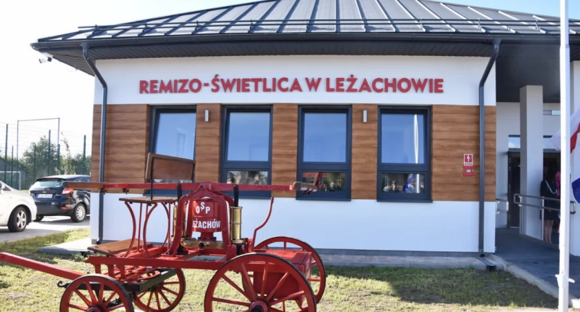 Świetlica i remiza w jednym. Mieszkańcy doczekali się przecięcia wstęgi 