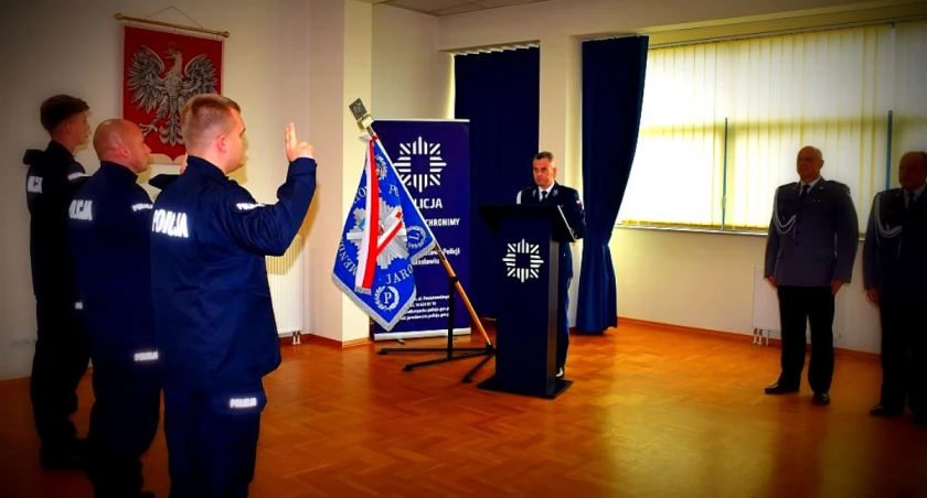 Jarosławska komenda ma trzech nowych policjantów