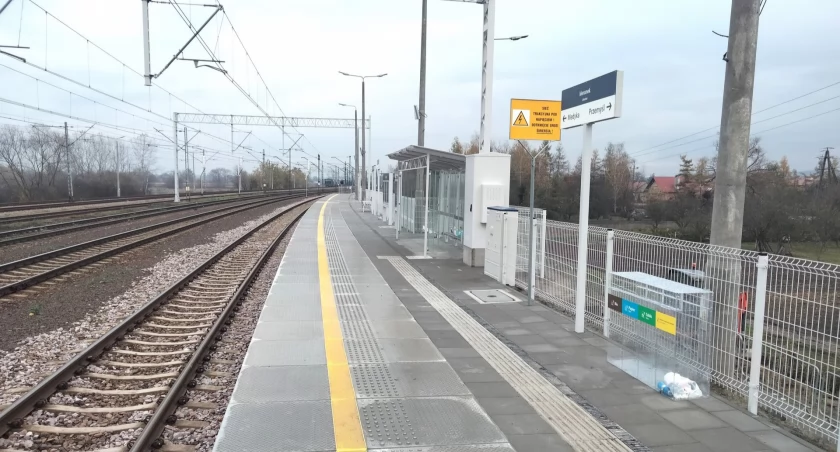 Nowy peron na stacji Hurko w dogodniejszej lokalizacji