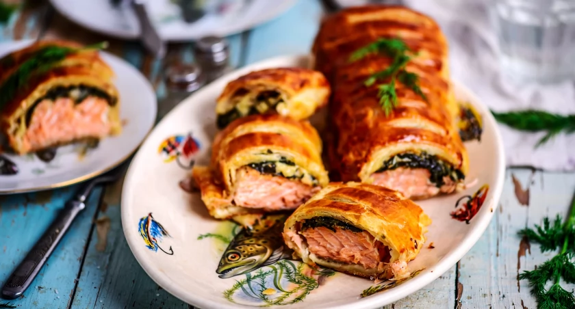 Łosoś wellington