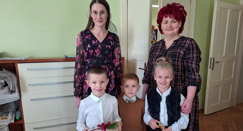 Przyszli do nas z kolędą, upominkami i życzeniami