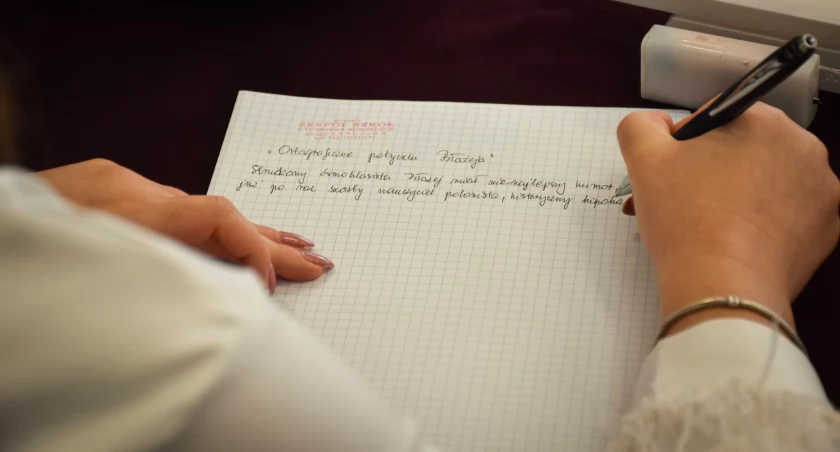 „Ortograficzne potyczki Błażeja” i uczniów z Kańczugi