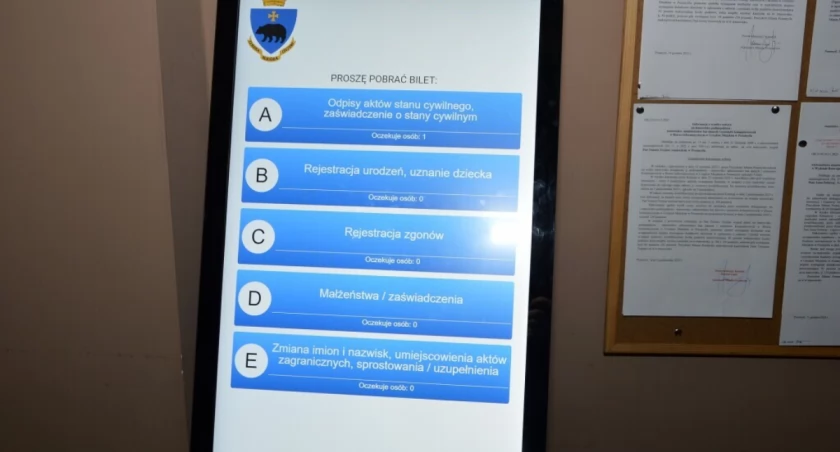 Przyjaźniejszy urząd? System kolejkowy ma usprawnić obsługę