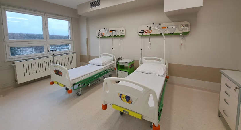 Na szpitalnych oddziałach dziecięcych powiało nowością