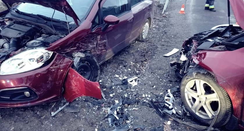 Wypadek w Łopuszce Wielkiej. Poszkodowana pasażerka fiata