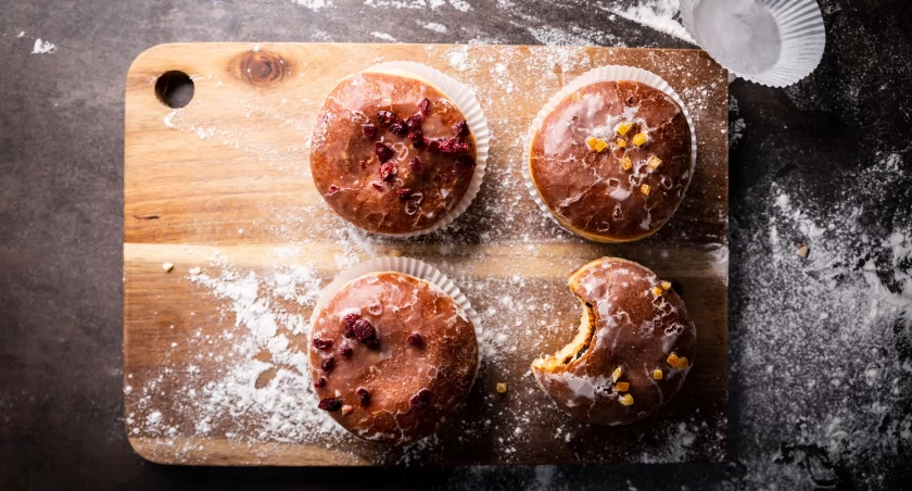 Pączki z piekarnika