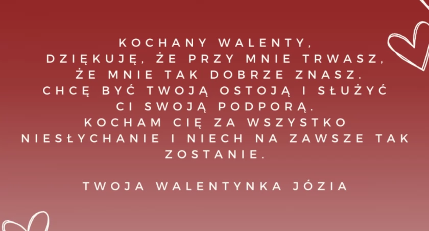 Walentynkowe życzenia naszych Czytelników