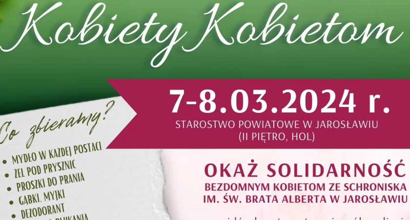 Kobiety Kobietom. Szczytny cel starostwa w Jarosławiu 