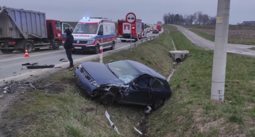Wymusił pierwszeństwo. Do tego nie miał uprawnień