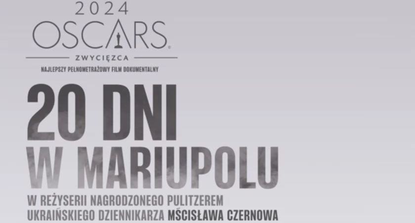 „20 dni w Mariupolu”. Pokaz filmu już w najbliższą niedzielę