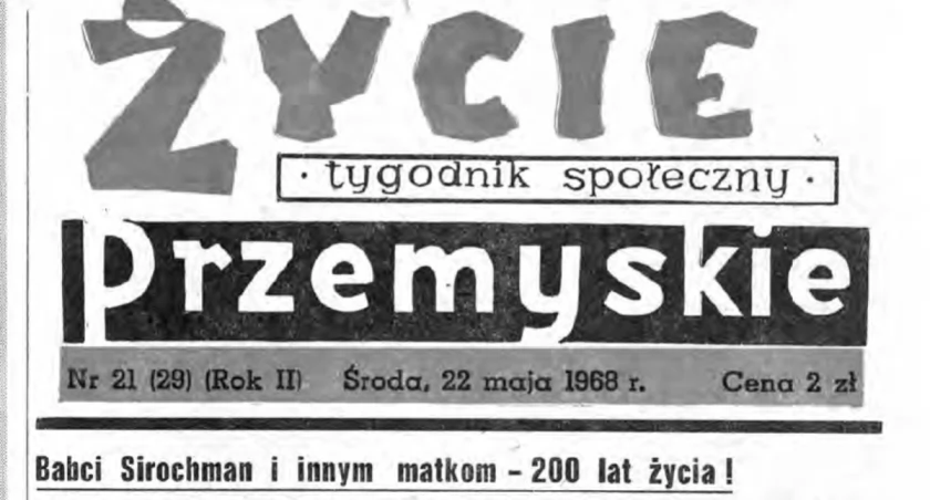 Z archiwum ŻP: Pierwszy Dzień Matki w Życiu Przemyskim [ZDJĘCIA]