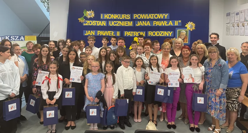 I Powiatowy Konkurs „Zostań  Uczniem Jana Pawła II” rozstrzygnięty!