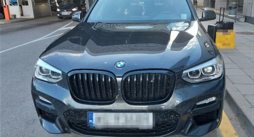 BMW X3 przywłaszczone od polskiej firmy zatrzymane w Bułgarii