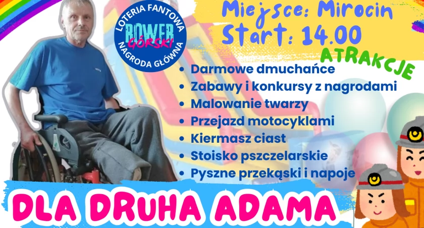 Druhowie dla druha. Piknik charytatywny w Mirocinie 