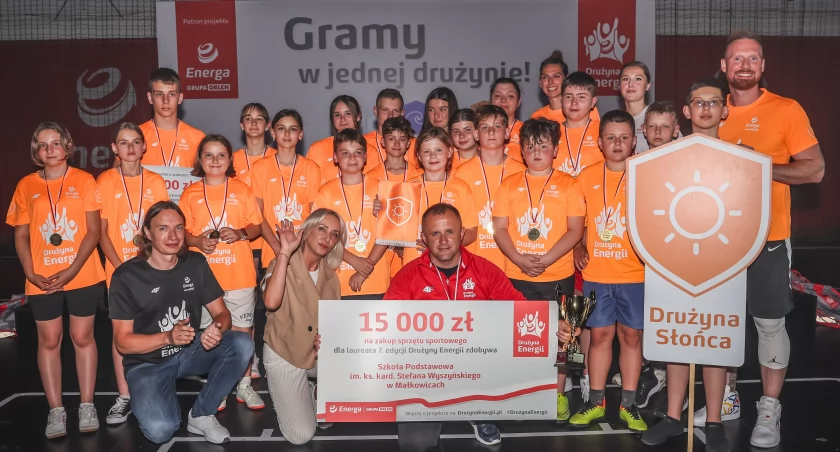 Szkoła w Małkowicach z nagrodą 15 tys. zł! Ćwiczyli z gwiazdami sportu