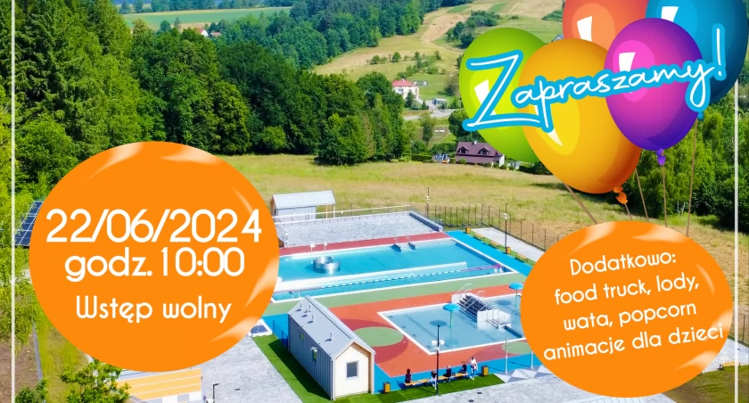 W najbliższą sobotę startuje kompleks basenowo-rekreacyjny w Birczy!