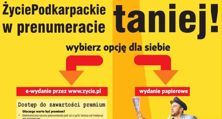 ŻYCIE PODKARPACKIE w prenumeracie TANIEJ! 