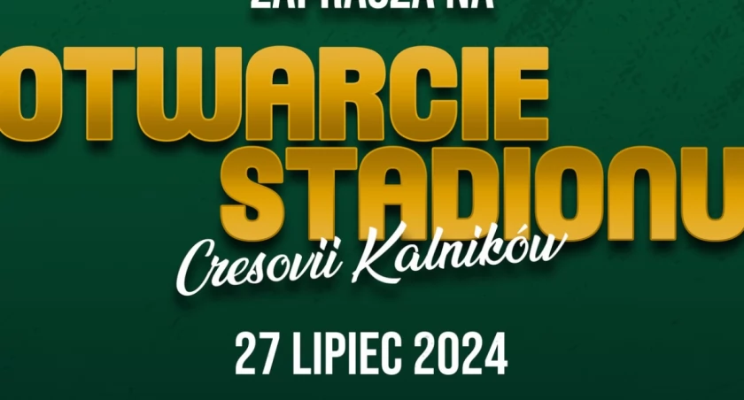 Otwarcie stadionu Cresovii Kalników