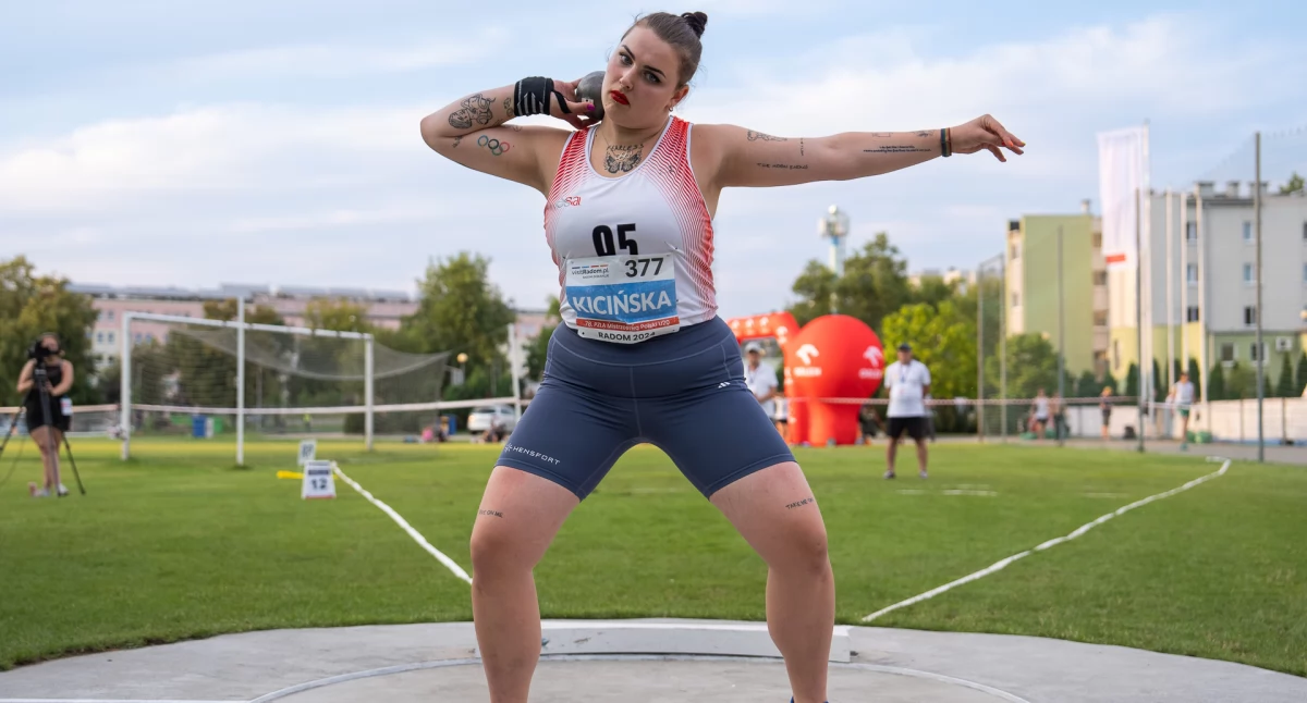 Anna Kicińska mistrzynią Polski U-20 w pchnięciu kulą! [ZDJĘCIA]