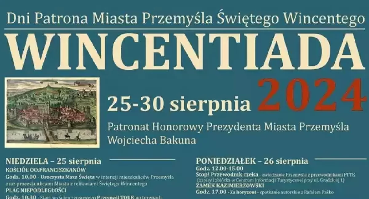 Wincentiada 2024 rozpocznie się w najbliższą niedzielę!