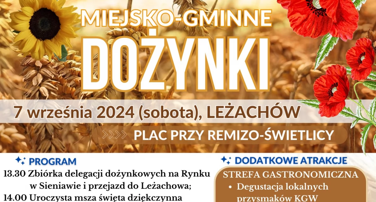 Miejsko-gminne dożynki w Leżachowie