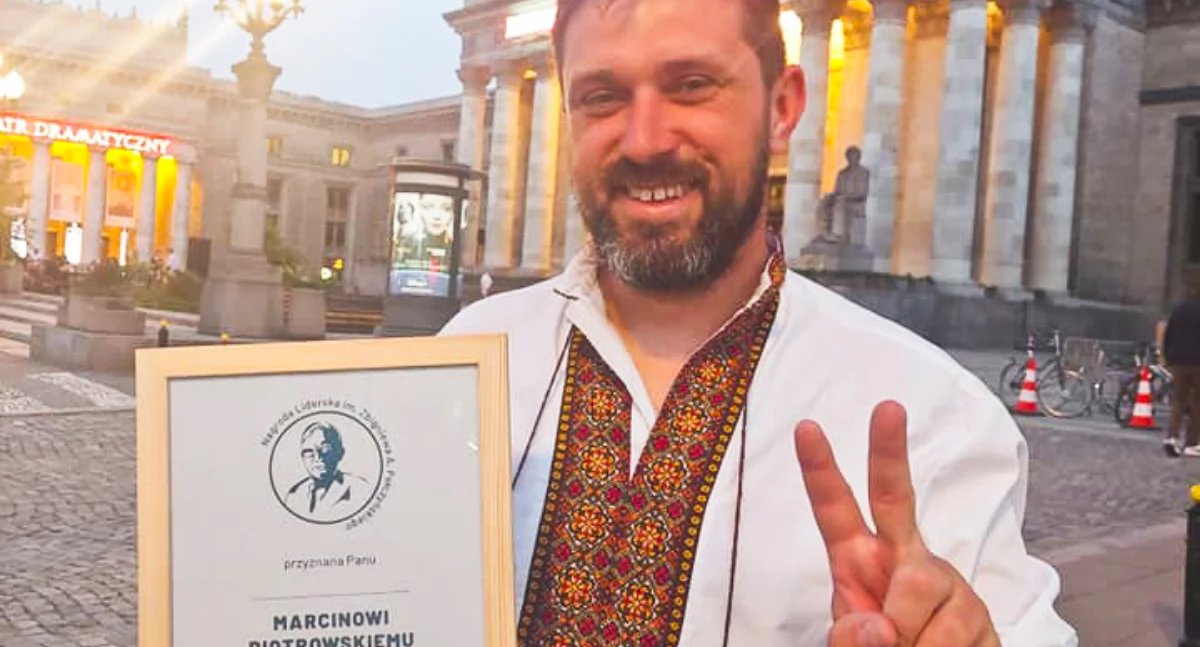 Kolejne wyróżnienie dla Marcina Piotrowskiego