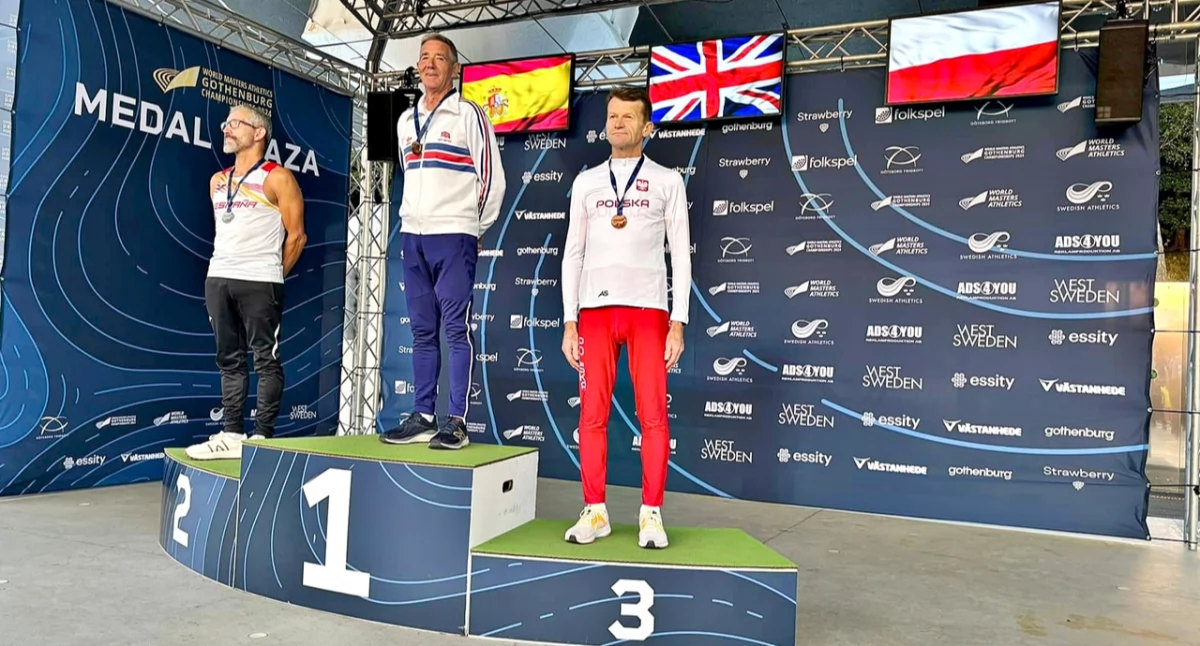 Jan Cząstka z brązem Mistrzostw Świata Masters