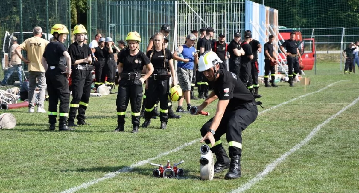 Strażacy ochotnicy sprawdzili swoją kondycję i umiejętności