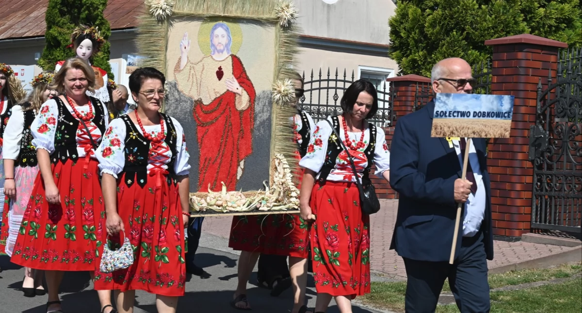 Rolnicy z powiatu jarosławskiego podziękowali za dary ziemi [ZDJĘCIA]